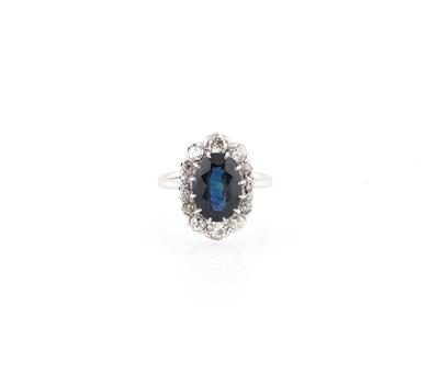 Diamant Saphir Ring - Gioielli scelti