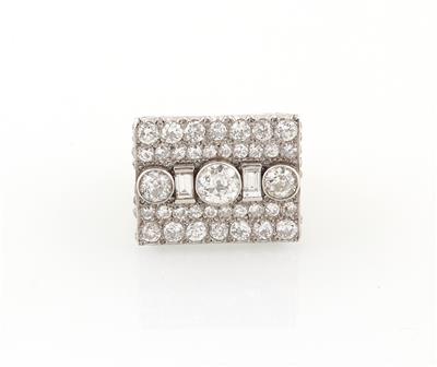 Diamantring zus. ca. 5,50 ct - Erlesener Schmuck