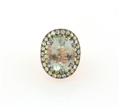 Prasiolith Ring ca. 18 ct - Gioielli scelti