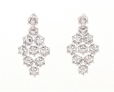 Brillant Ohrclips zus. ca. 1 ct - Exquisite jewellery