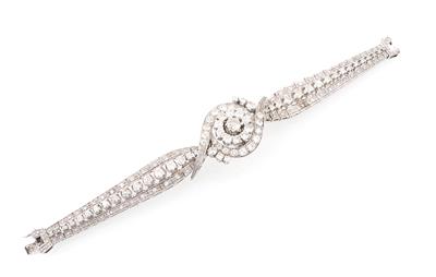 Diamantarmband zus. ca. 8 ct - Exquisite jewellery