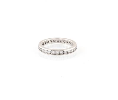 Tiffany  &  Co Brillant Memoryring zus. ca. 0,90 ct - Exquisite jewellery