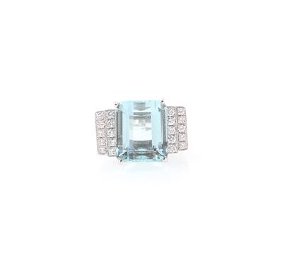 Brillant Aquamarin Ring - Gioielli scelti