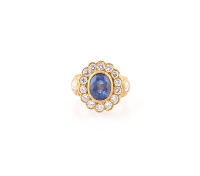 Diamant Saphir Ring - Exquisite jewellery