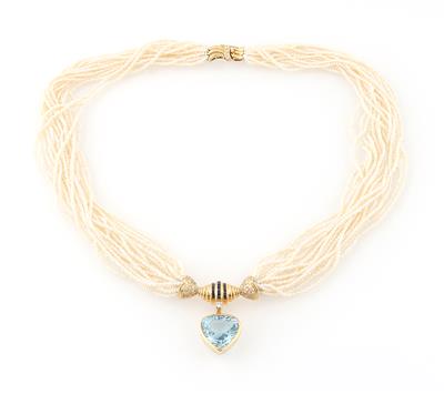 Griesperlen Collier - Exquisite jewellery