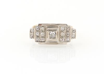 Altschliffdiamant Ring zus. ca. 0,55 ct - Jewellery