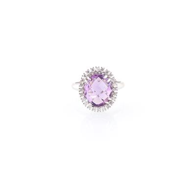 Brillant Amethyst Ring - Gioielli