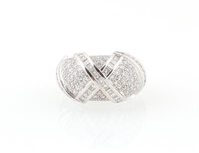 Brillant Diamantring zus. ca.2,60 ct - Jewellery