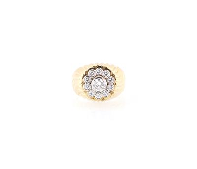 Brillantring zus. ca. 0,75 ct - Jewellery