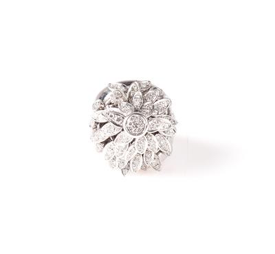 Brillantring zus. ca. 1,90 ct - Klenoty