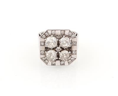 Diamantring zus. ca. 2 ct - Schmuck