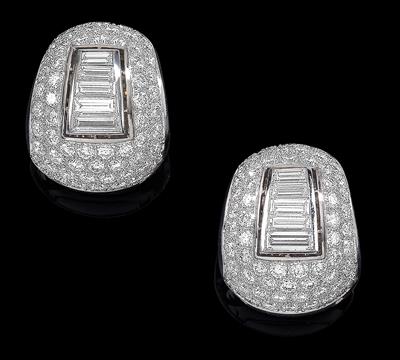A. E. Köchert Diamantcreolen zus. ca. 6,40 ct - Exkluzivní šperky