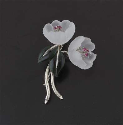 Blütenbrosche - Exkluzivní šperky