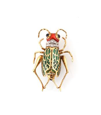Brillantanhänger Käfer - Exquisite jewellery