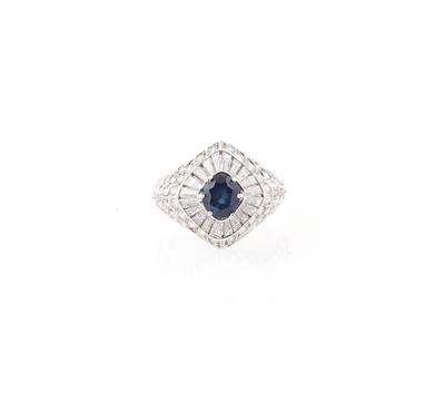 Diamant Saphir Ring - Exquisite jewellery