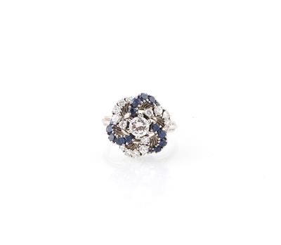 Brillant-Saphir-Ring - Exquisite jewellery