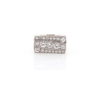 Brillantring zus. ca. 1,55 ct - Exquisite jewellery