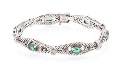 Diamant Turmalin Armband - Exquisite jewellery