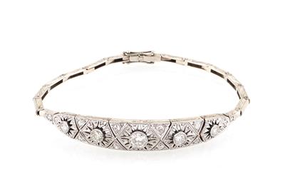 Diamantarmband zus. ca. 0,80 ct - Exkluzivní šperky