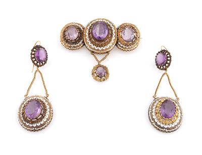 Amethyst Schmuckgarnitur - Exquisite jewellery