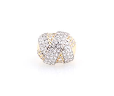 Brillantring zus. ca. 6,00 ct - Exquisite jewellery