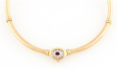 Brillant Rubin Halsreif - Exquisite jewellery