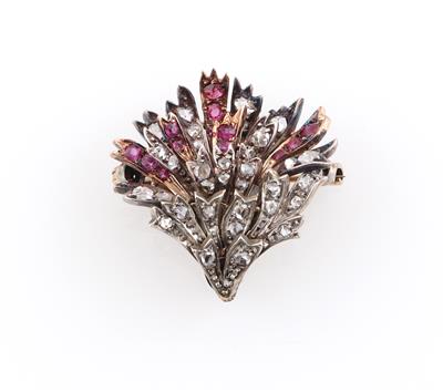 Diamantbrosche - Exquisite jewellery