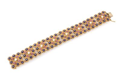 Brillant Rubin Armband - Gioielli