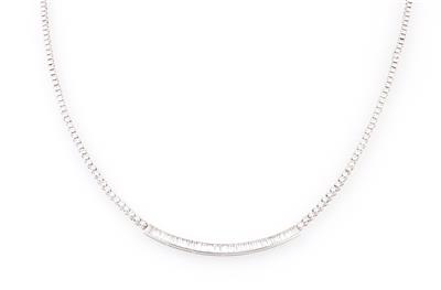 Diamantcollier zus. ca.10 ct - Christmas Auction - Jewellery