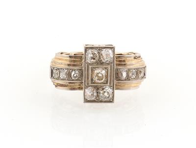 Altschliffdiamant Ring zus. ca. 0,80 ct - Exquisite jewellery