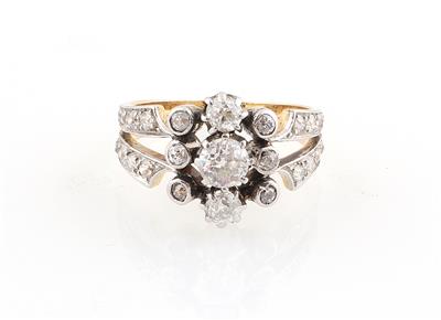 Altschliffdiamant Ring zus. ca. 1,50 ct - Exquisite jewellery