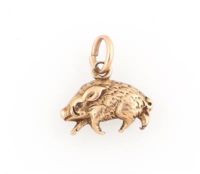 Anhänger Wildschwein - Exquisite jewellery