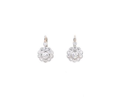 Diamantohrringe "Blume" - Exquisite jewellery