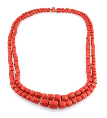 Korallen Collier - Exquisite jewellery