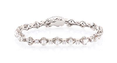 Diamant Armband zus. ca.3 ct - Exkluzivní šperky