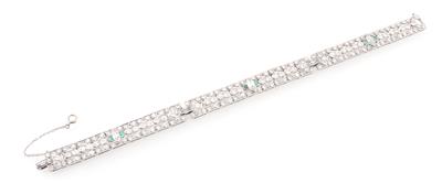 Diamant Smaragd Armband - Juwelen