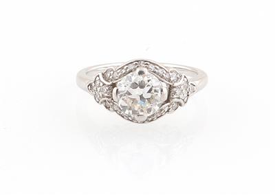 Altschliffdiamant Ring zus. ca. 1 ct - Erlesener Schmuck