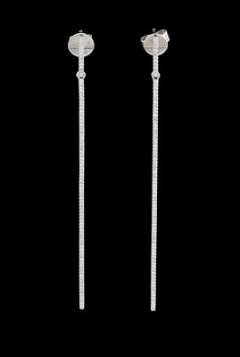 Diamant Ohrgehänge zus. ca. 0,45 ct - Exkluzivní šperky