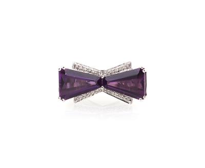 Brillant Amethyst Ring - Gioielli scelti