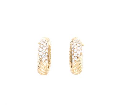 Brillant Ohrclips zus. ca. 1,50 ct - Exquisite jewellery