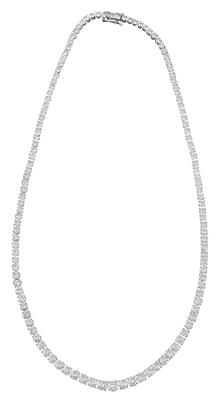 Brillantcollier zus. ca. 12 ct - Exkluzivní šperky