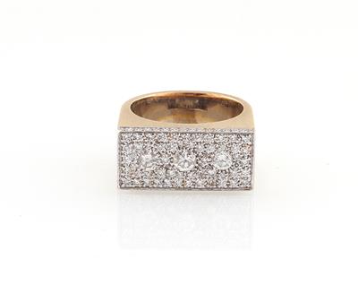 Brillantring zus. ca. 1,25 ct - Exquisite jewellery