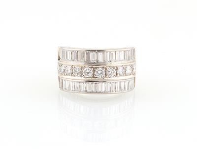 Brillant Diamantring zus. ca. 2,40 ct - Erlesener Schmuck