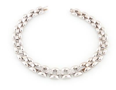 Brillantcollier zus. ca. 3,00 ct - Klenoty