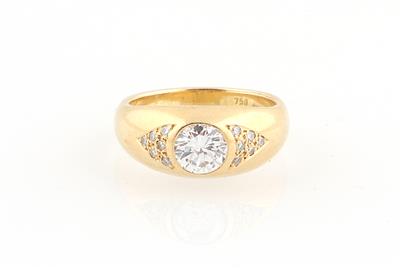 Brillantring zus. 1,18 ct - Jewellery