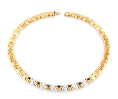 Brillant Saphir Collier - Exquisite jewellery