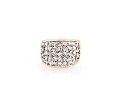 Brillantring zus. ca. 2,30 ct - Erlesener Schmuck