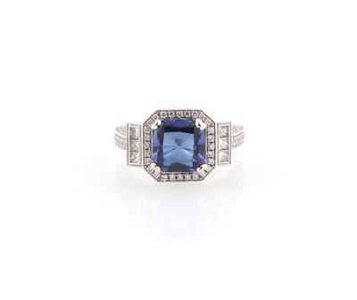 Diamant-Saphirring - Exquisite jewellery