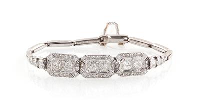 Altschliffdiamant Armband zus. ca. 2 ct - Gioielli