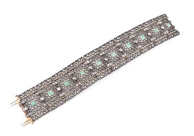 Diamant Smaragd Armband - Gioielli